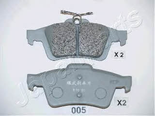 Japanparts PP-005AF Brake Pad Set, disc brake PP005AF: Buy near me in Poland at 2407.PL - Good price!