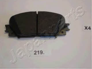Japanparts PA-219AF Brake Pad Set, disc brake PA219AF: Buy near me at 2407.PL in Poland at an Affordable price!