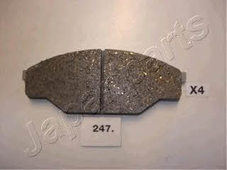 Japanparts PA-247AF Brake Pad Set, disc brake PA247AF: Buy near me in Poland at 2407.PL - Good price!