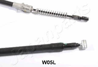 Japanparts BC-W05L Parking brake cable left BCW05L: Buy near me in Poland at 2407.PL - Good price!