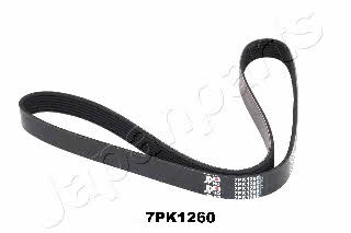 Japanparts DV-7PK1260 V-ribbed belt 7PK1260 DV7PK1260: Buy near me in Poland at 2407.PL - Good price!