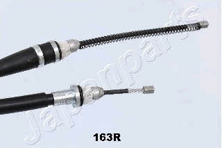 Japanparts BC-163R Parking brake cable, right BC163R: Buy near me in Poland at 2407.PL - Good price!