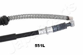 Japanparts BC-551L Parking brake cable left BC551L: Buy near me at 2407.PL in Poland at an Affordable price!