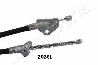 Japanparts BC-2036L Parking brake cable left BC2036L: Buy near me in Poland at 2407.PL - Good price!