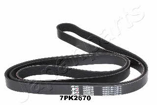 Japanparts DV-7PK2670 V-ribbed belt 7PK2670 DV7PK2670: Buy near me in Poland at 2407.PL - Good price!