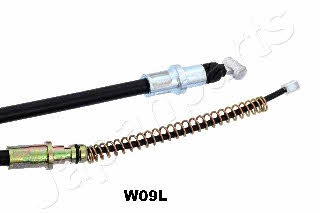 Japanparts BC-W09L Parking brake cable left BCW09L: Buy near me in Poland at 2407.PL - Good price!