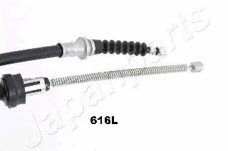 Japanparts BC-616L Parking brake cable left BC616L: Buy near me in Poland at 2407.PL - Good price!