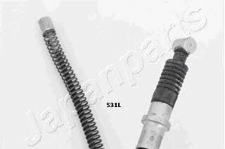 Japanparts BC-531L Parking brake cable left BC531L: Buy near me in Poland at 2407.PL - Good price!