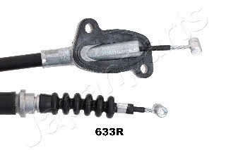 Japanparts BC-633R Parking brake cable, right BC633R: Buy near me in Poland at 2407.PL - Good price!