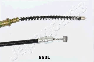 Japanparts BC-553L Parking brake cable left BC553L: Buy near me in Poland at 2407.PL - Good price!