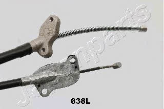 Japanparts BC-638L Parking brake cable left BC638L: Buy near me in Poland at 2407.PL - Good price!