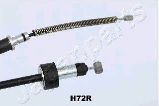 Japanparts BC-H72R Parking brake cable, right BCH72R: Buy near me at 2407.PL in Poland at an Affordable price!