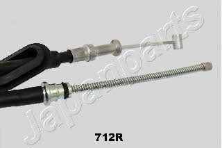 Japanparts BC-712R Parking brake cable, right BC712R: Buy near me in Poland at 2407.PL - Good price!