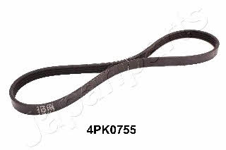 Japanparts DV-4PK0755 V-ribbed belt 4PK755 DV4PK0755: Buy near me in Poland at 2407.PL - Good price!