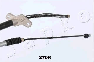 Japko 131270R Parking brake cable, right 131270R: Buy near me in Poland at 2407.PL - Good price!