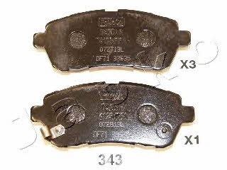 Japko 50343 Brake Pad Set, disc brake 50343: Buy near me in Poland at 2407.PL - Good price!