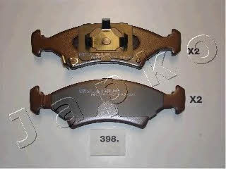 Japko 50398 Brake Pad Set, disc brake 50398: Buy near me at 2407.PL in Poland at an Affordable price!