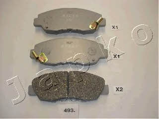 Japko 50493 Brake Pad Set, disc brake 50493: Buy near me in Poland at 2407.PL - Good price!