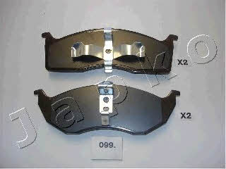 Japko 50099P Brake Pad Set, disc brake 50099P: Buy near me in Poland at 2407.PL - Good price!