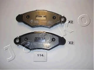 Japko 50114 Brake Pad Set, disc brake 50114: Buy near me in Poland at 2407.PL - Good price!