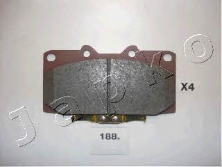 Japko 50188 Brake Pad Set, disc brake 50188: Buy near me in Poland at 2407.PL - Good price!