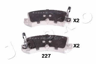 Japko 51227 Brake Pad Set, disc brake 51227: Buy near me in Poland at 2407.PL - Good price!