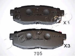 Japko 51705 Brake Pad Set, disc brake 51705: Buy near me in Poland at 2407.PL - Good price!