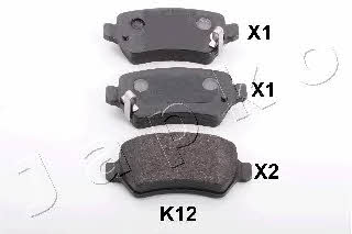 Japko 51K12 Brake Pad Set, disc brake 51K12: Buy near me in Poland at 2407.PL - Good price!