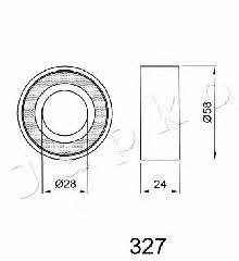 Japko 45327 Ролик ремня ГРМ 45327: Отличная цена - Купить в Польше на 2407.PL!