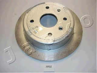 Japko 61W02 Rear brake disc, non-ventilated 61W02: Buy near me in Poland at 2407.PL - Good price!