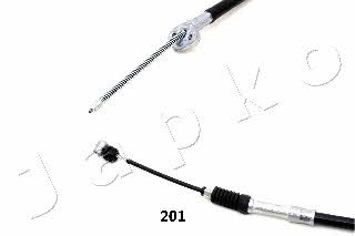 Japko 131201 Parking brake cable, right 131201: Buy near me in Poland at 2407.PL - Good price!