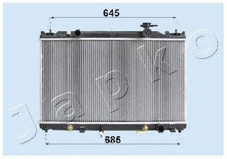 Japko RDA153118 Радіатор охолодження двигуна RDA153118: Приваблива ціна - Купити у Польщі на 2407.PL!