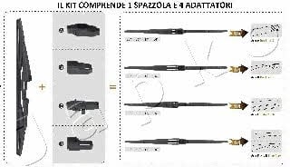 Japko SJX30R Rear wiper blade 310 mm (12") SJX30R: Buy near me in Poland at 2407.PL - Good price!