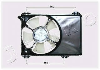 Japko VNT142001 Вентилятор радиатора охлаждения VNT142001: Отличная цена - Купить в Польше на 2407.PL!