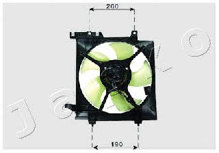Japko VNT241010 Hub, engine cooling fan wheel VNT241010: Buy near me in Poland at 2407.PL - Good price!
