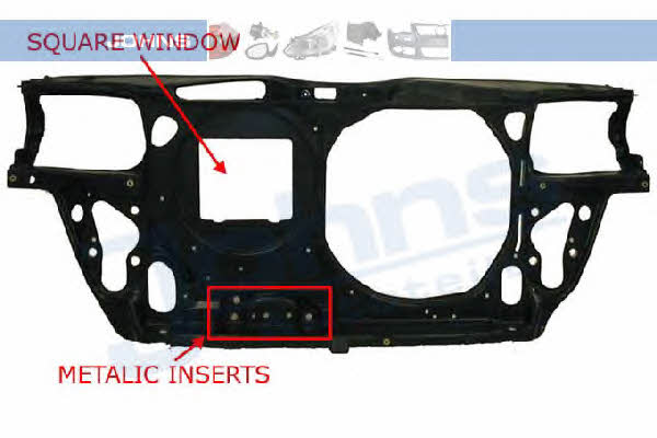 Johns 95 48 04 Front panel 954804: Buy near me in Poland at 2407.PL - Good price!