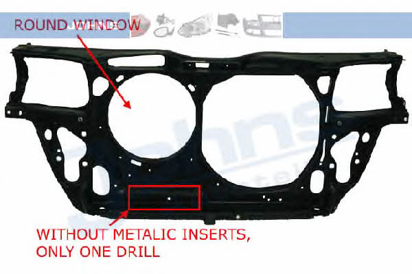 Johns 95 48 04-3 Front panel 9548043: Buy near me in Poland at 2407.PL - Good price!