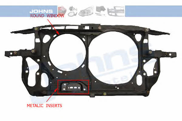 Johns 95 49 04-1 Front panel 9549041: Buy near me in Poland at 2407.PL - Good price!