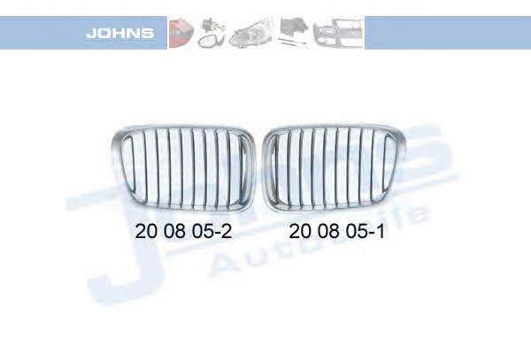 Johns 20 08 05-1 Radiator grill left 2008051: Buy near me in Poland at 2407.PL - Good price!