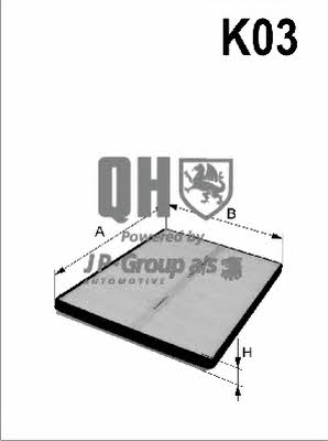Jp Group 4328100709 Filtr kabinowy 4328100709: Dobra cena w Polsce na 2407.PL - Kup Teraz!
