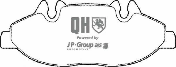 Jp Group 1363603019 Brake Pad Set, disc brake 1363603019: Buy near me in Poland at 2407.PL - Good price!