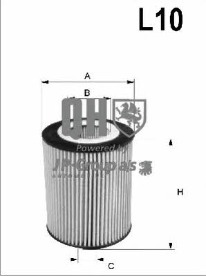 Jp Group 1318700409 Fuel filter 1318700409: Buy near me in Poland at 2407.PL - Good price!