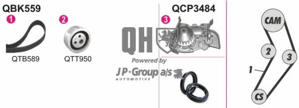 Jp Group 4314102419 TIMING BELT KIT WITH WATER PUMP 4314102419: Buy near me in Poland at 2407.PL - Good price!