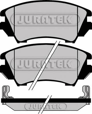 Juratek JCP055 Тормозные колодки дисковые, комплект JCP055: Отличная цена - Купить в Польше на 2407.PL!