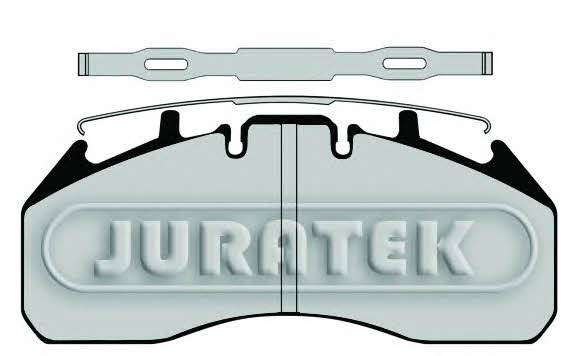 Juratek JCP006 Тормозные колодки дисковые, комплект JCP006: Отличная цена - Купить в Польше на 2407.PL!