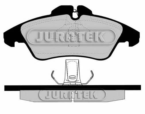 Juratek JCP1038 Brake Pad Set, disc brake JCP1038: Buy near me in Poland at 2407.PL - Good price!