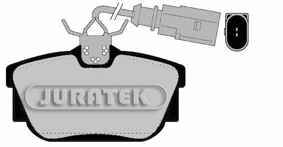 Juratek JCP201 Brake Pad Set, disc brake JCP201: Buy near me in Poland at 2407.PL - Good price!