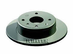 Juratek CHE101 Rear brake disc, non-ventilated CHE101: Buy near me in Poland at 2407.PL - Good price!