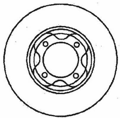 Jurid/Bendix 561395J Innenbelüftete Bremsscheibe vorne 561395J: Kaufen Sie zu einem guten Preis in Polen bei 2407.PL!