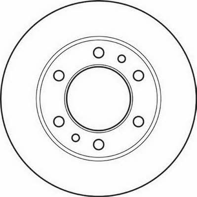 Jurid/Bendix 561444J Front brake disc ventilated 561444J: Buy near me at 2407.PL in Poland at an Affordable price!